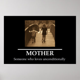 Foto-Poster-Vorlage der Mutter Poster