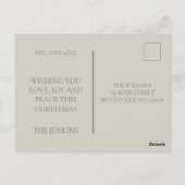 Foto Postkarte (Rückseite)