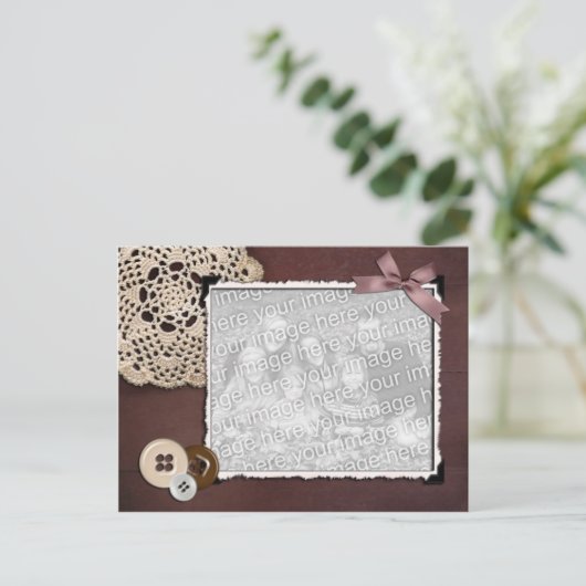 Foto Postkarte (Stehend Vorderseite)