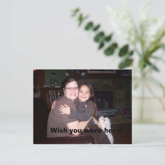 Foto Postkarte (Stehend Vorderseite)