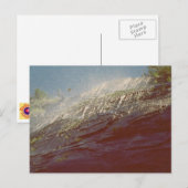 Foto Postkarte 19 Wasserfall (Vorne/Hinten)
