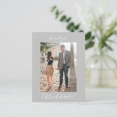 Foto-Postkarte der Interessenten Postkarte (Stehend Vorderseite)