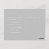 Foto-Postkarte der Interessenten Postkarte (Rückseite)