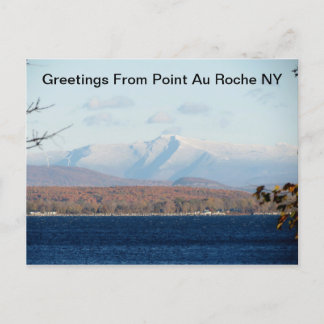 Foto-Postkarte des Adirondacks-(NY) Feiertagspostkarte