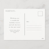 Foto Postkarte für friedliche Ferien (Rückseite)