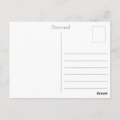 Foto-Postkarte hochladen Postkarte (Rückseite)