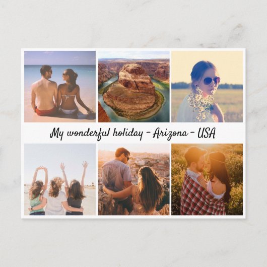 Foto-Postkarte hochladen Postkarte (Vorderseite)