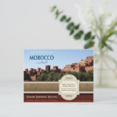 Foto Postkarte Marokkos (Stehend Vorderseite)