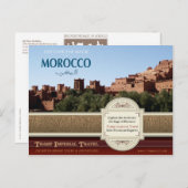 Foto Postkarte Marokkos (Vorne/Hinten)