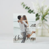 Foto Postkarte | Moderne Weihnachten (Stehend Vorderseite)