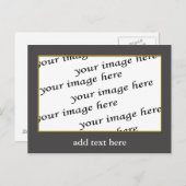 Foto Postkarten erstellen Sie Ihre eigenen (Vorne/Hinten)