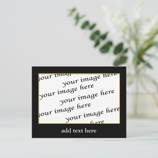 Foto Postkarten erstellen Sie Ihre eigenen (Stehend Vorderseite)