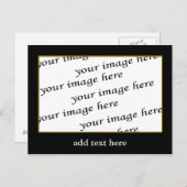 Foto Postkarten erstellen Sie Ihre eigenen (Vorne/Hinten)