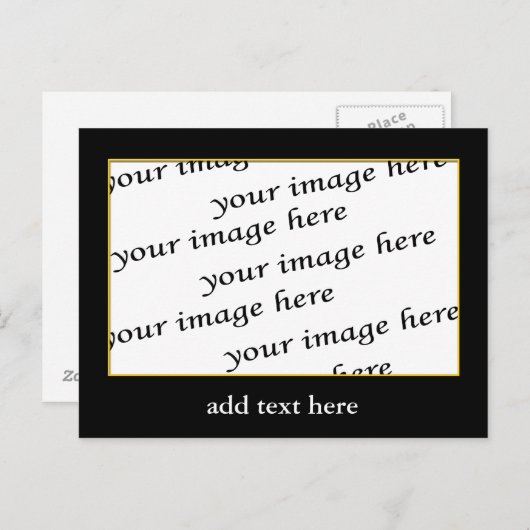 Foto Postkarten erstellen Sie Ihre eigenen (Vorne/Hinten)