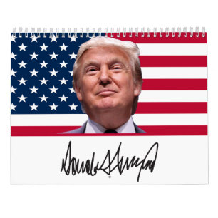 Foto Präsident Donald J Trump Kalender