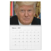 Foto Präsident Donald J Trump Kalender (Feb 2027)