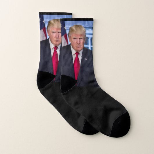 Foto Präsidenten-Donald Trump Socken (Paar)