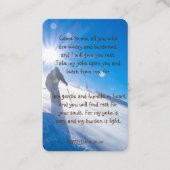 Foto Prayer Skifahren Skiberg Visitenkarte (Vorderseite)