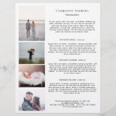 Foto Preislisten-Flyer (Vorderseite)