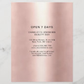 Foto Preislisten-Salon (Rückseite)