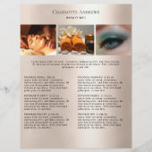 Foto Preislisten-Salon (Vorderseite)