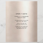 Foto Preislisten-Salon (Rückseite)