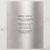 Foto Preislisten-Salon (Rückseite)