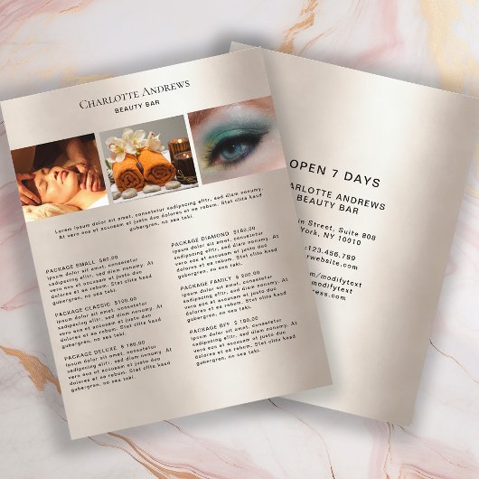 Foto Preislisten-Salon