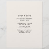 Foto Preislisten-Salon (Rückseite)