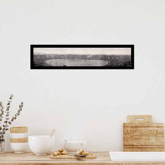 Foto Princeton Yale 1915 Poster (Küche)