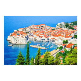 Foto print Dubrovnik Kroatien