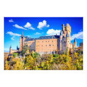 Foto Print Segovia Burg (Vorne)