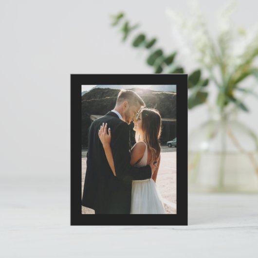 Foto Probe Abendessen Einladung (Stehend Vorderseite)