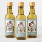 Foto Probe Abendessen Eukalyptus Weinetikett (Flaschen)