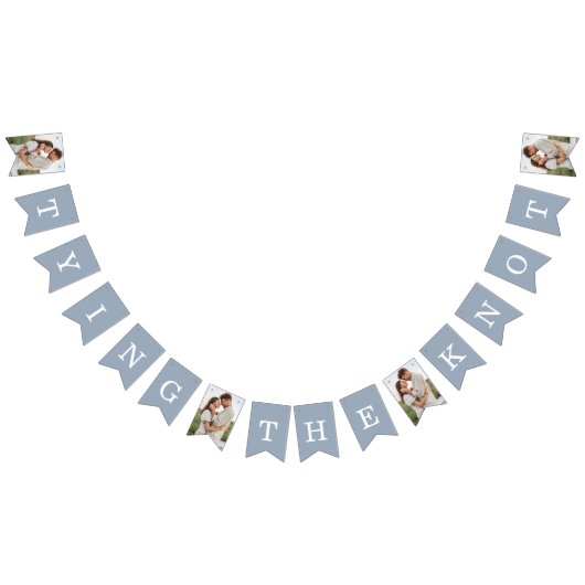 Foto Probe Dinner Blaue Jagdfahnen Wimpelkette (Alle)