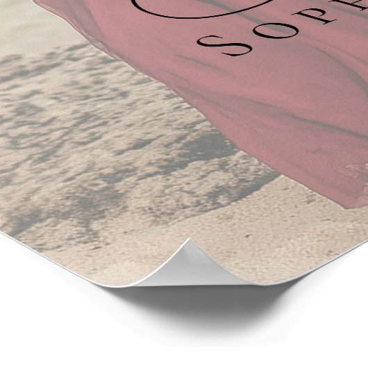 Foto Probe Empfang Poster (Ecke)