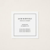 Foto-Profil des weißen Abschlusses einfügen (Rückseite)