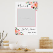 Foto Prop. für das florale Brautparty Poster (Küche)