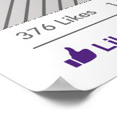 Foto-Prop für Social Media-Party Poster (Ecke)