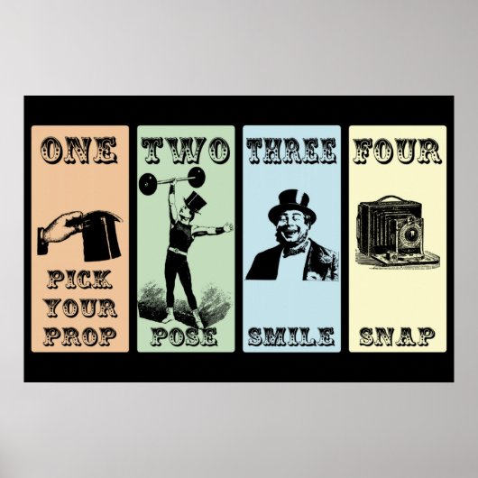 Foto-Prop-Zeichen Poster (Vorne)