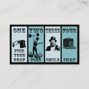 Foto Prop-Zeichen Visitenkarte