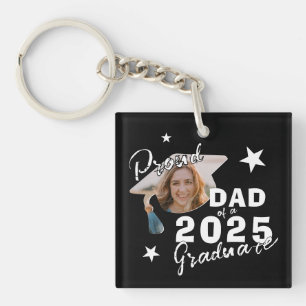 Foto Proud Vater 2025 Absolvent Schlüsselanhänger