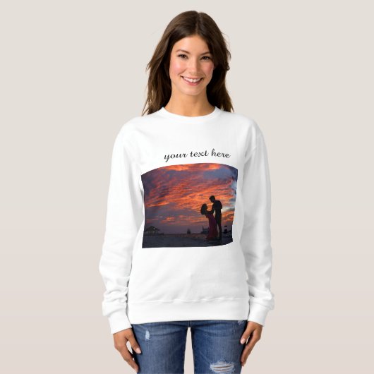 Foto-Pulli Sweatshirt (Vorne ganz)