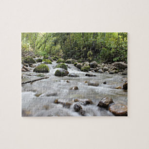 Foto-Puzzle Forest Stream Puzzle
