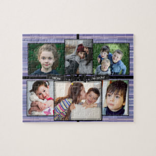 Foto Puzzle - Lila Geschenkschau - HAMbWG