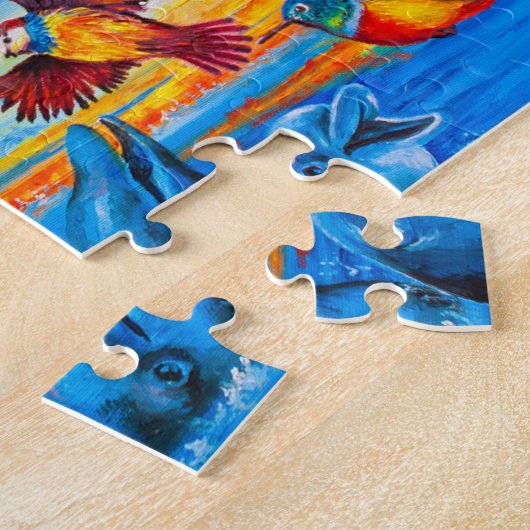 Foto Puzzle mit Geschenkboxen (Seite)