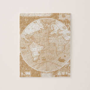 Foto Puzzle Old World Map