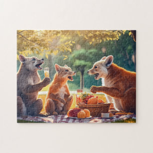 Foto-Puzzles Picnic-Hintergrund Puzzle