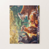 Foto-Puzzles Picnic-Hintergrund Puzzle (Vertikal)