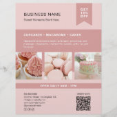 Foto QR Bäckerei Rosa Flyer (Vorne)